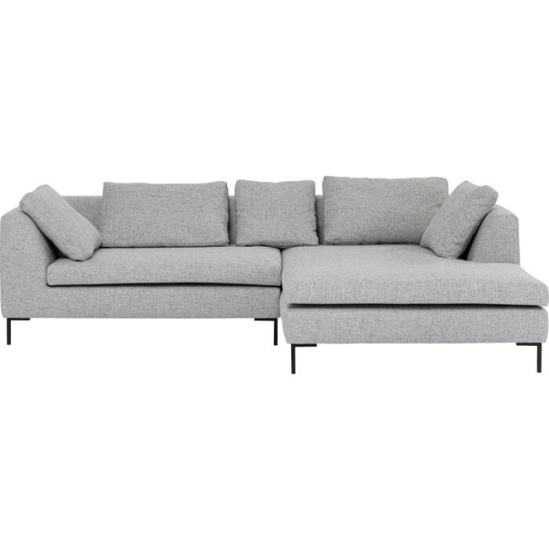 Corner Sofa Gianni Dolce Light Grey Right