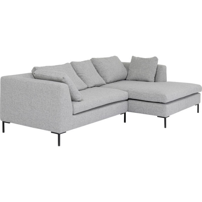 Corner Sofa Gianni Dolce Light Grey Right