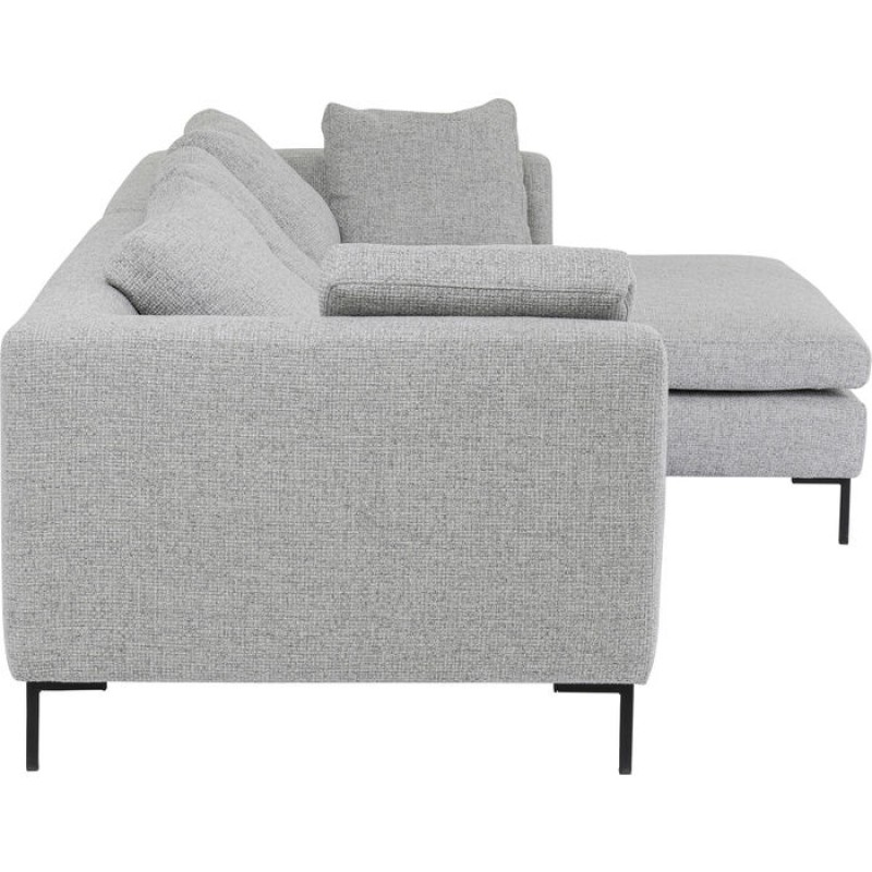 Corner Sofa Gianni Dolce Light Grey Right