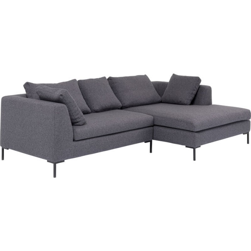 Corner Sofa Gianni Dolce Dark Grey Right