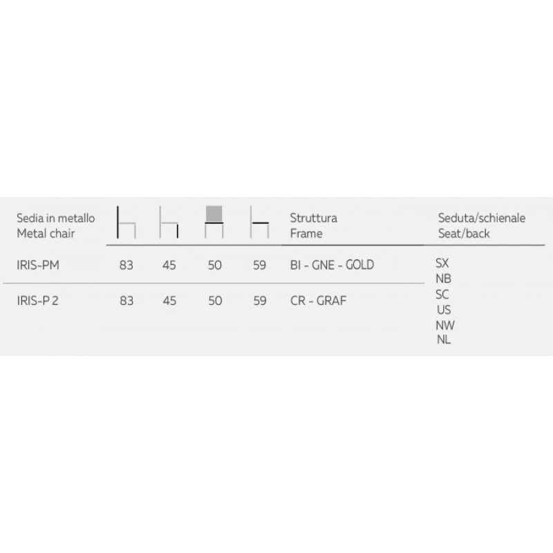 Natisa Iris-PM2 Chair