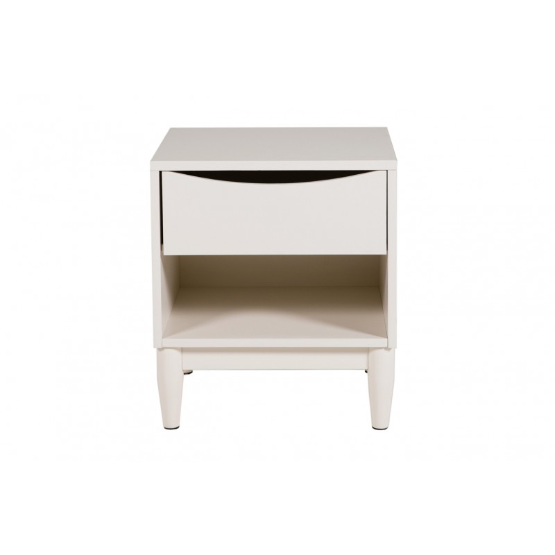 VL Alesta Bedside Table - White