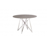WOF Jennis grey 1.2M Round Dining table
