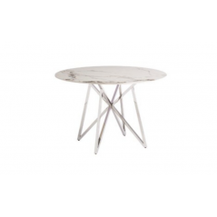 WOF Jennis Marble white 1.2M Round Dining table
