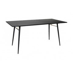 VL Barcelona Dining Table 1200 - Black and Copper