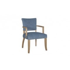 VL Duke Arm Chair Velvet - Blue