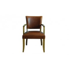 VL Duke Arm Chair Leather - Tan Brown