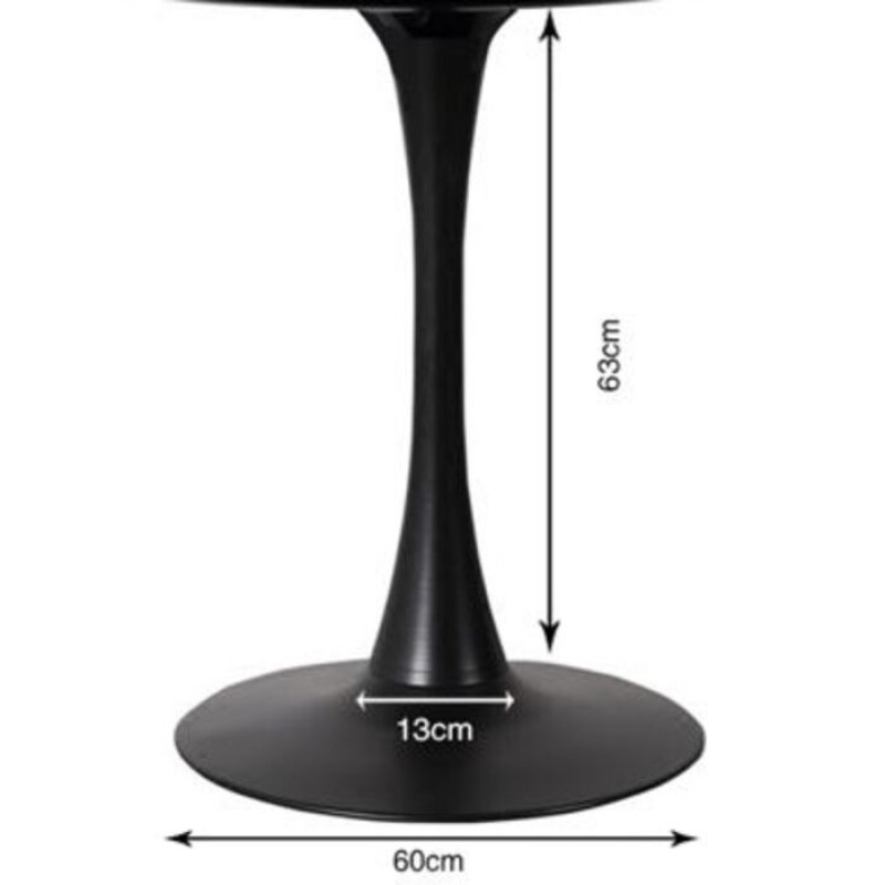 Table Base Schickeria Black Ø110cm