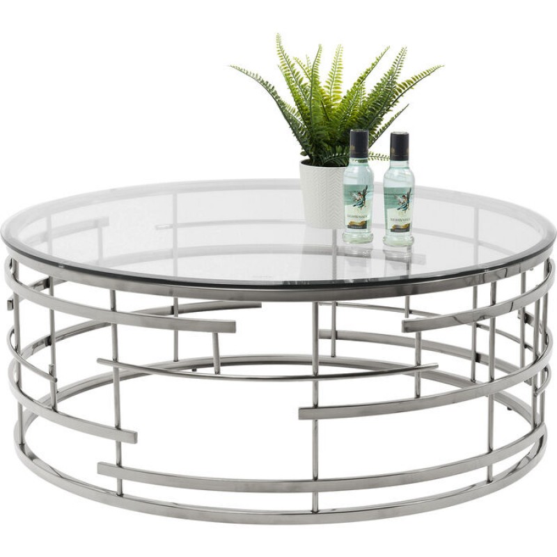 Coffee Table Jupiter Silver Ø100cm