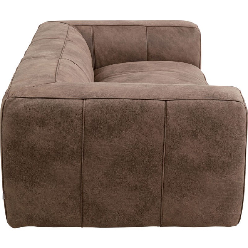 Sofa Cubetto 3-Seater Taupe 220cm