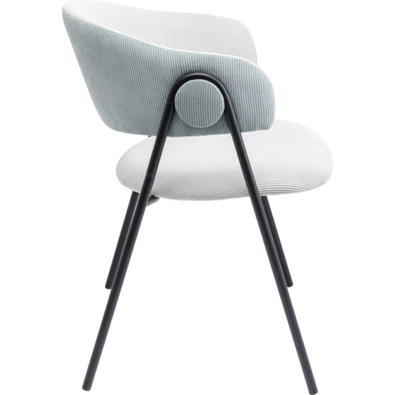 Chair with Armrest Olina Grey