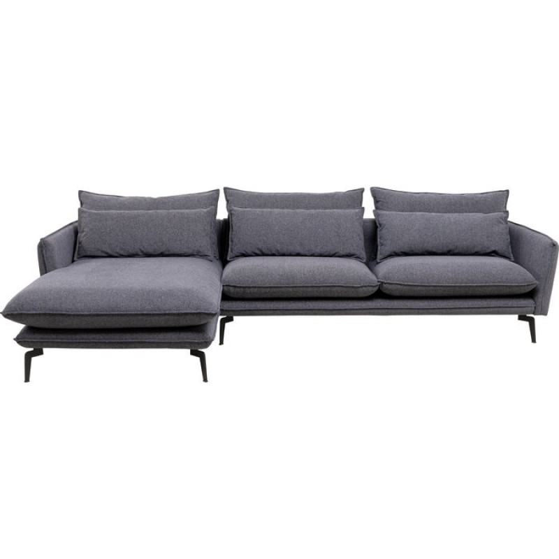 Corner Sofa Monza Left Grey 296cm