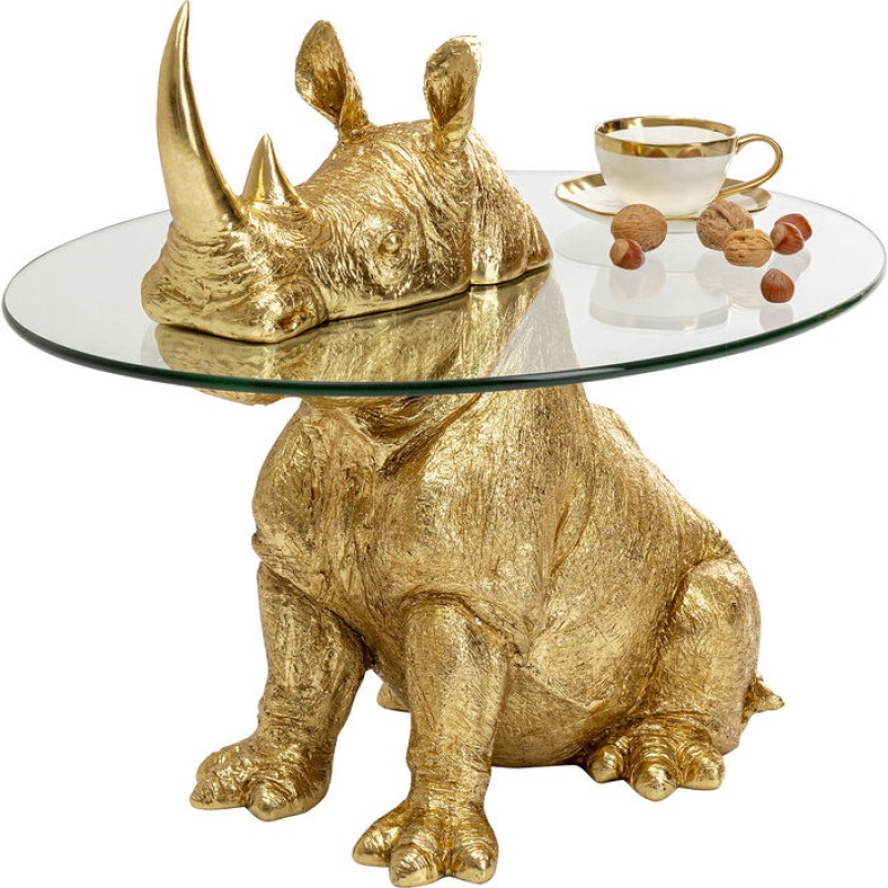 Side Table Sitting Rhino 65x49cm