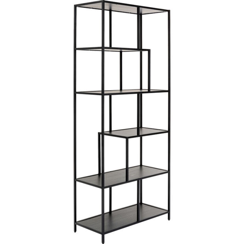 Shelf Loftie Black 77x185cm