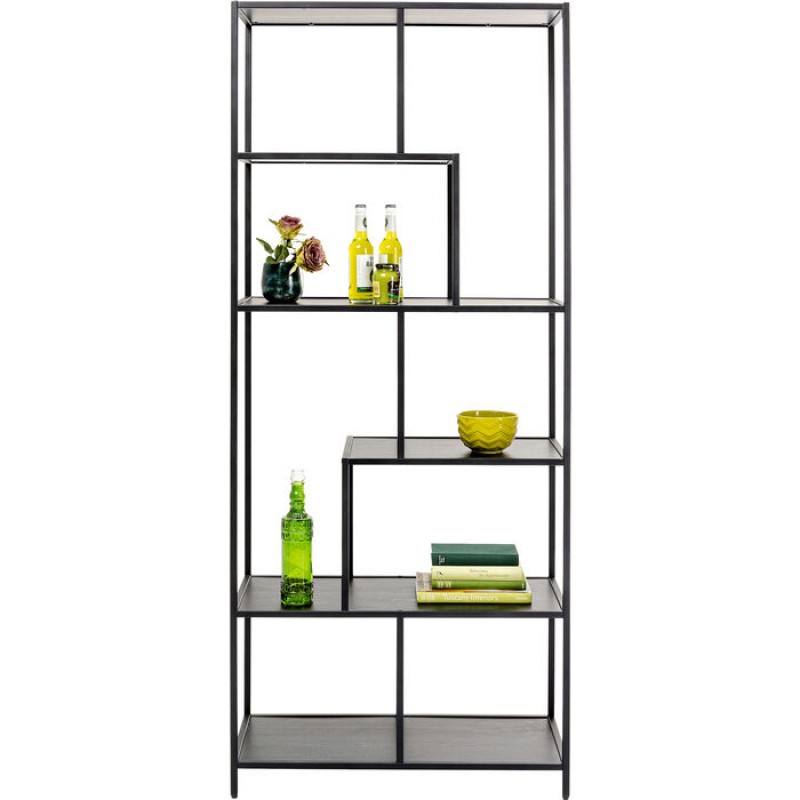 Shelf Loftie Black 77x185cm