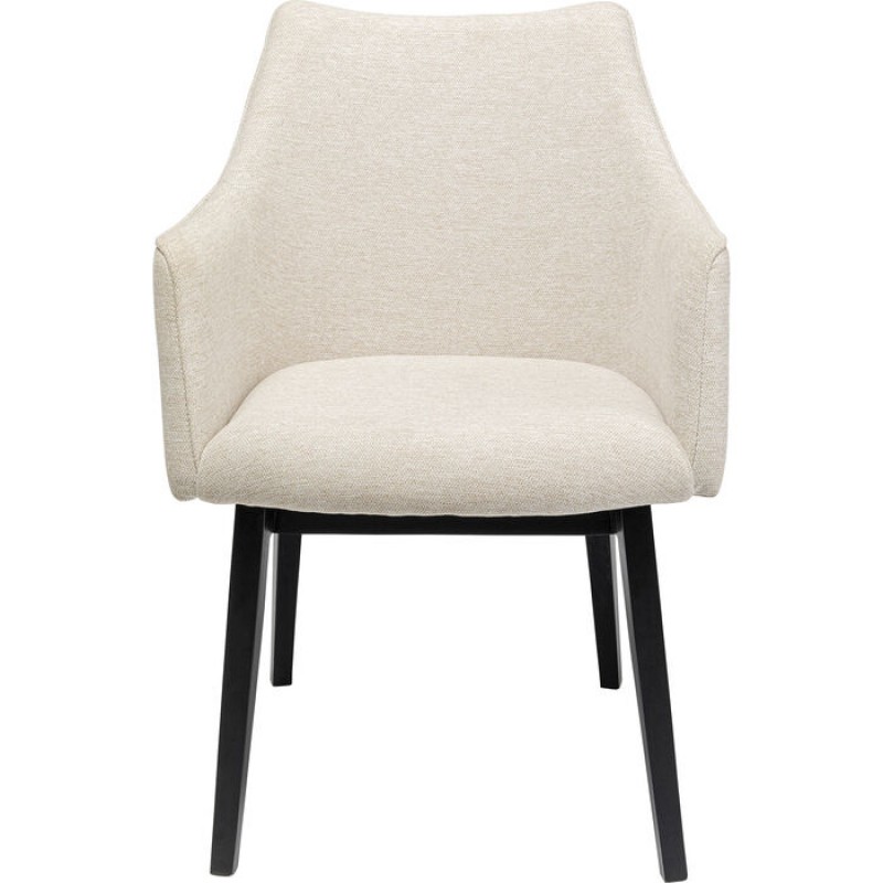 Chair with Armrest Modino Cream