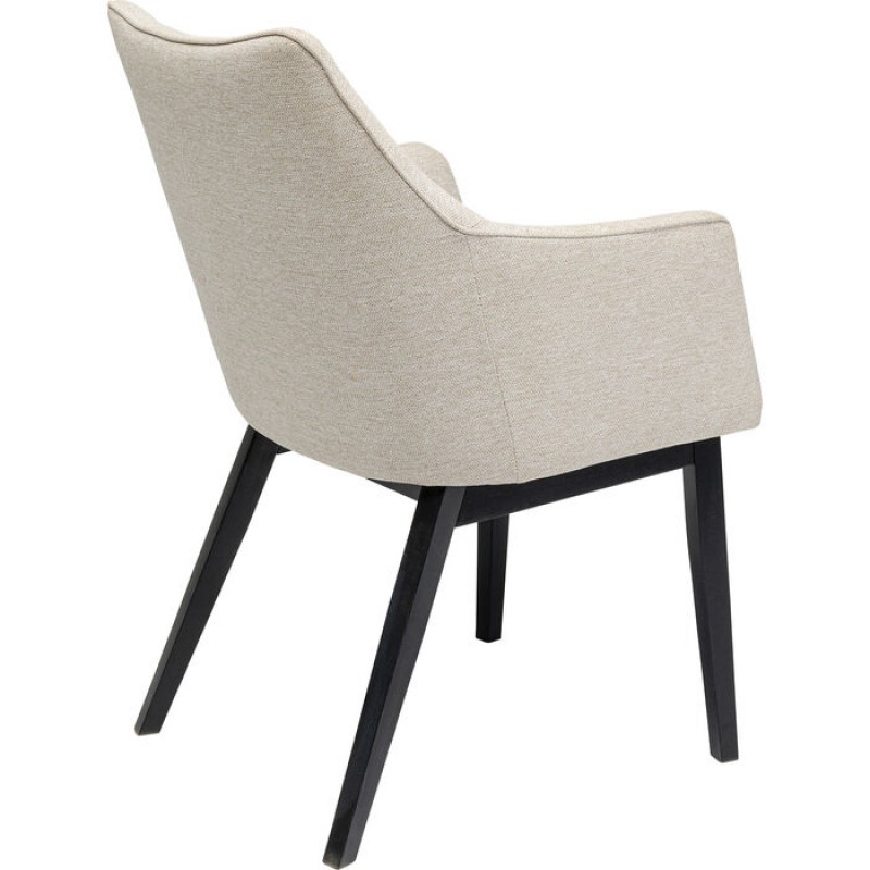 Chair with Armrest Modino Cream