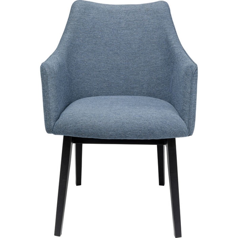 Chair with Armrest Modino Blue