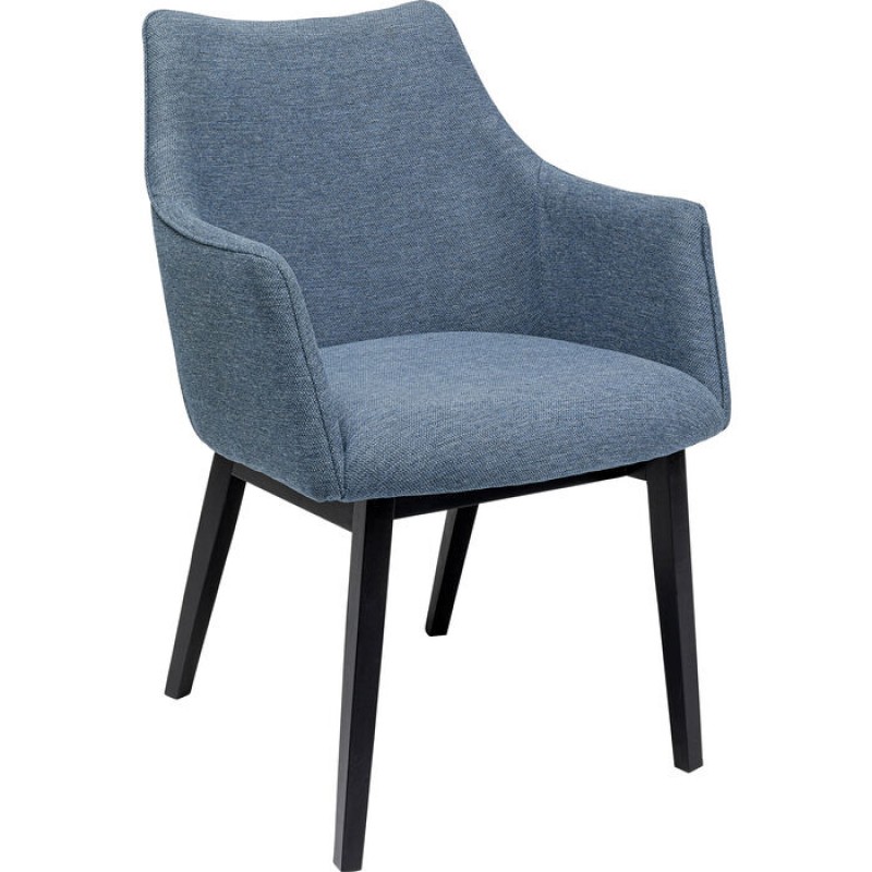 Chair with Armrest Modino Blue