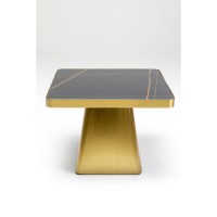 Side Table Miler Gold 60x60cm