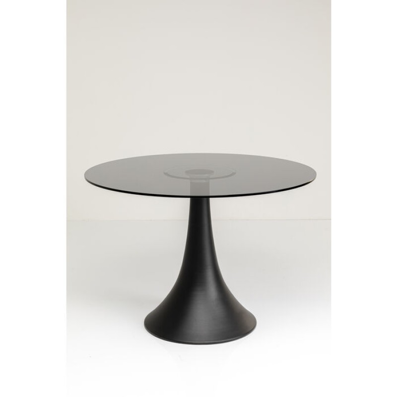 Table Grande Possibilita Smoke Glass Ø110cm