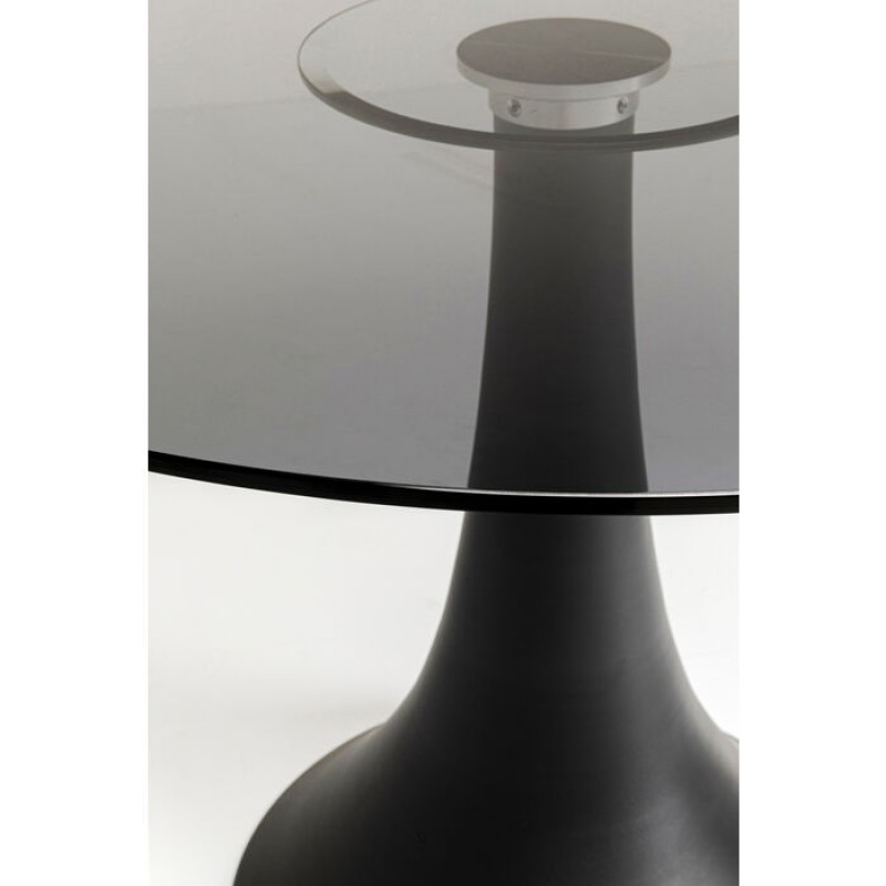 Table Grande Possibilita Smoke Glass Ø110cm