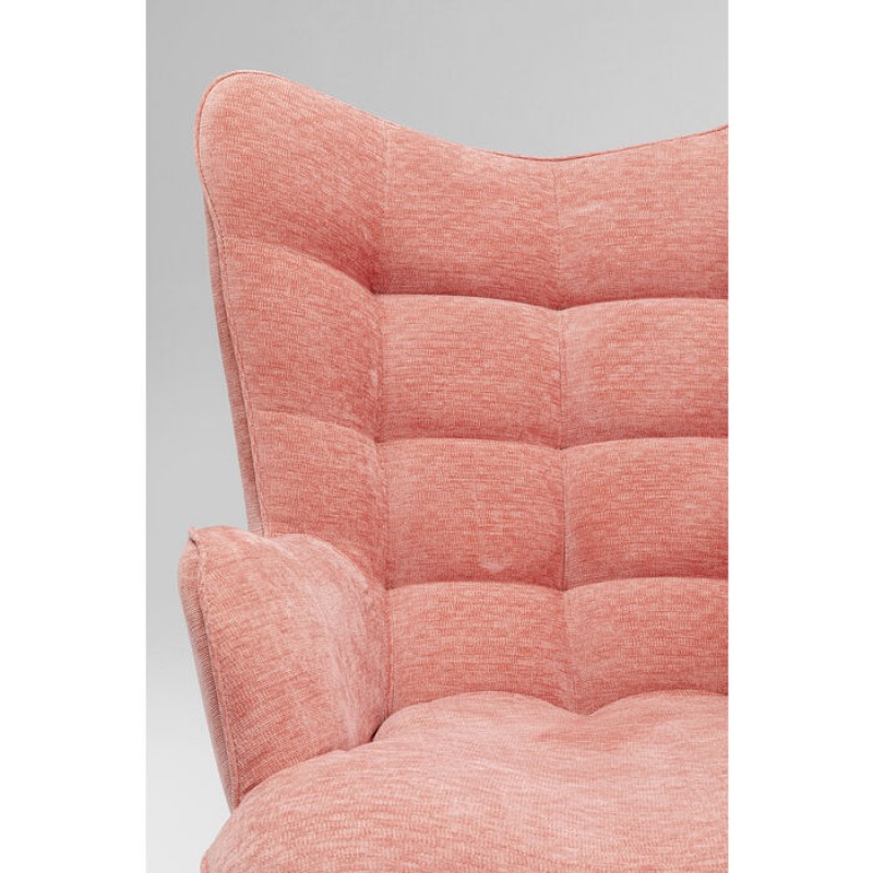 Swivel Armchair Oscar Rose