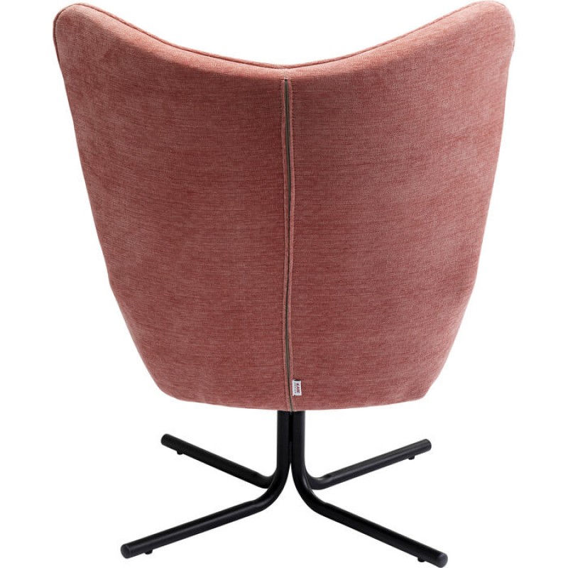 Swivel Armchair Oscar Rose