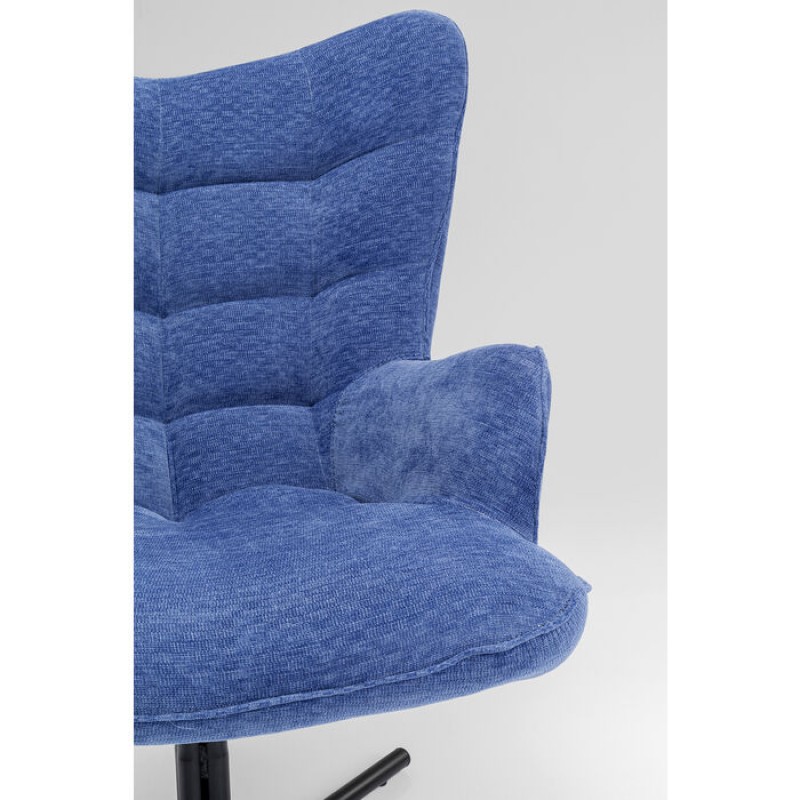 Swivel Armchair Oscar Denim