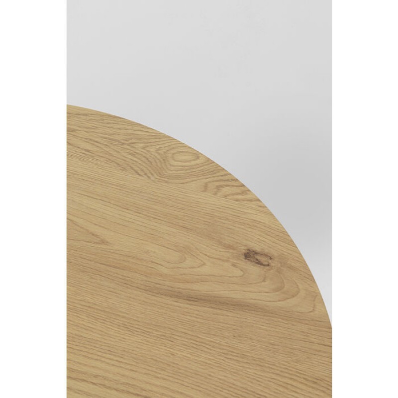 Table Schickeria Oak Print White Ø80cm