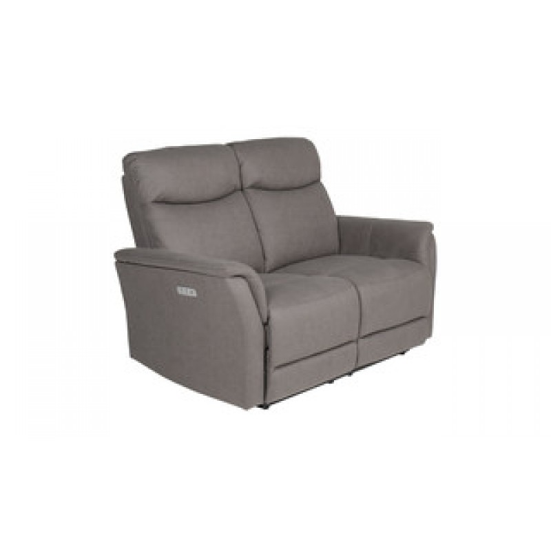 VL Mortimer 2 Seater Electric Recliner - Grey (Nett)