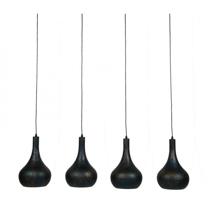 ZI Hanging lamp 4L punch cone