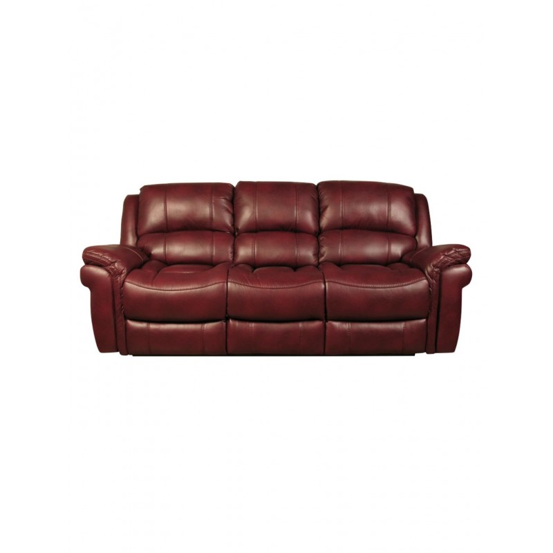 AM Farnham 3 Seater Burgundy