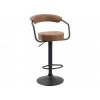 AM Hanna Bar Stool Brown