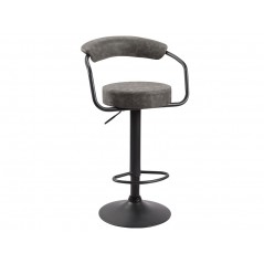 AM Hanna Bar Stool Grey