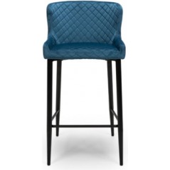 FP Malmo Blue Retro Bar Stool