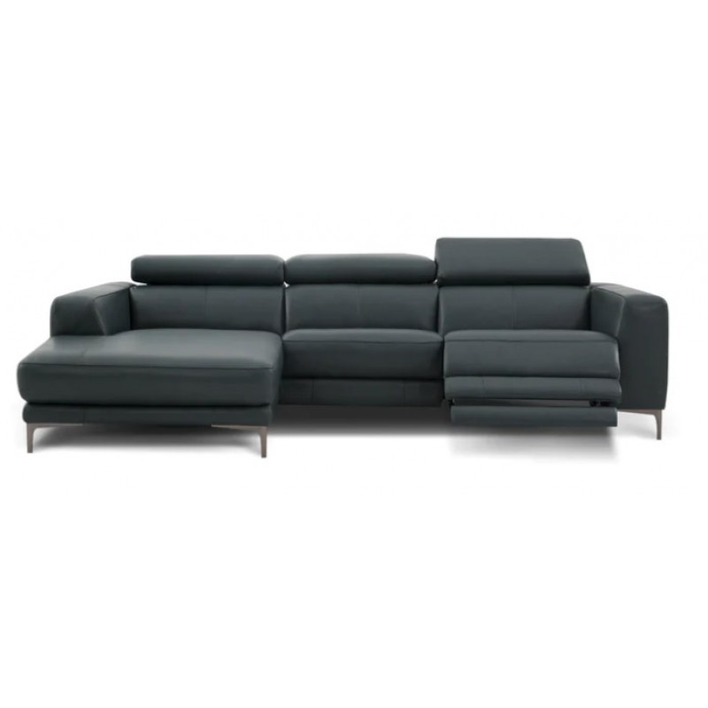 VESPASIAN L-SHAPED SOFA WITH POWER RECLINER 