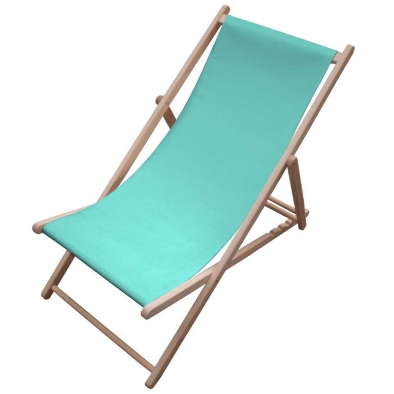 Deckchair Blue Sky Summer Turquoise