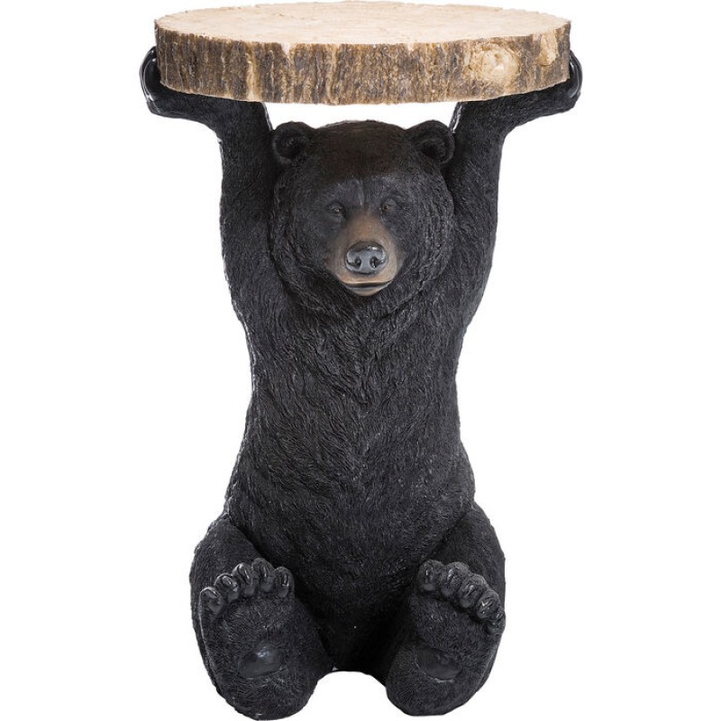 Side Table Animal Bear Ø33cm