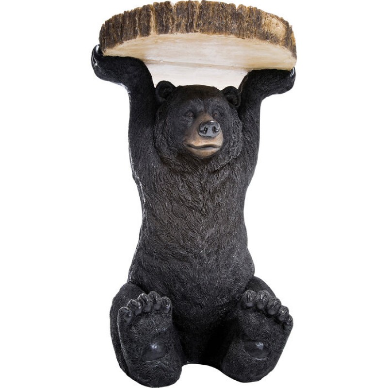 Side Table Animal Bear Ø33cm