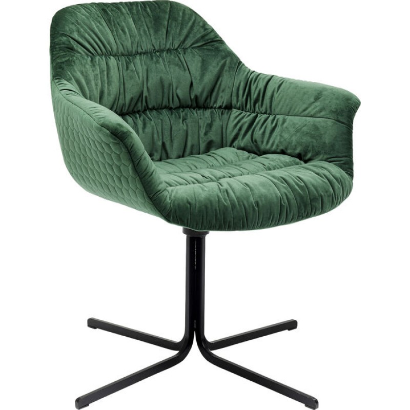 Swivel Armchair Colmar Green