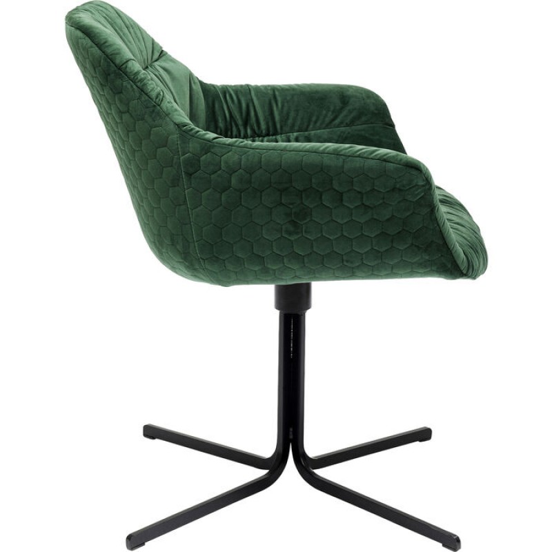 Swivel Armchair Colmar Green