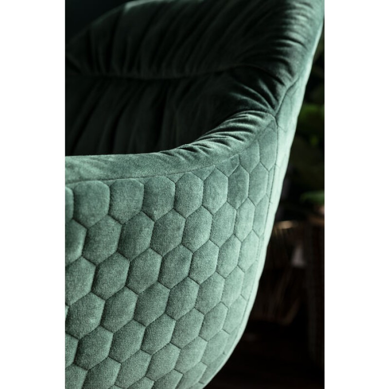 Swivel Armchair Colmar Green