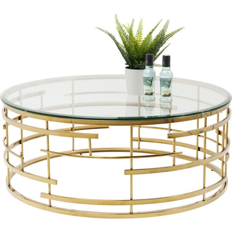 Coffee Table Jupiter Gold Ø100cm