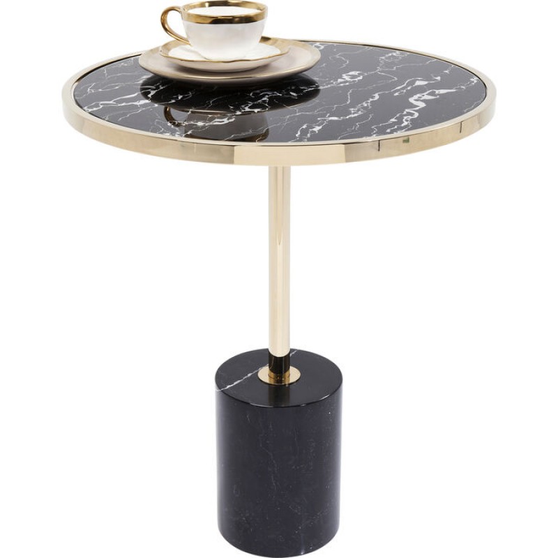 Side Table San Remo Base Black Ø46cm