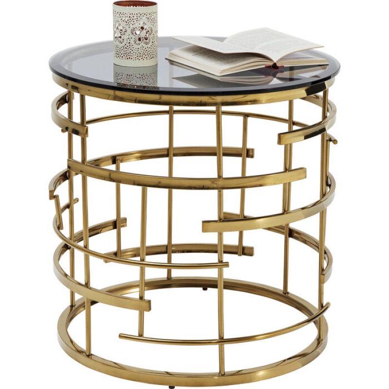 Side Table Jupiter Gold Ø55cm