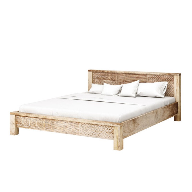 Wooden Bed Puro 180x200cm