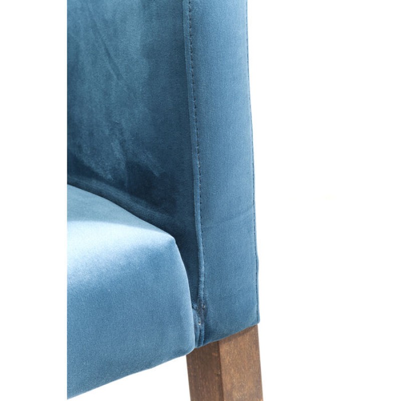 Chair with Armrest Mode Velvet Petrol