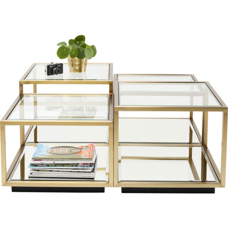 Coffee Table Luigi Gold (4/Set)