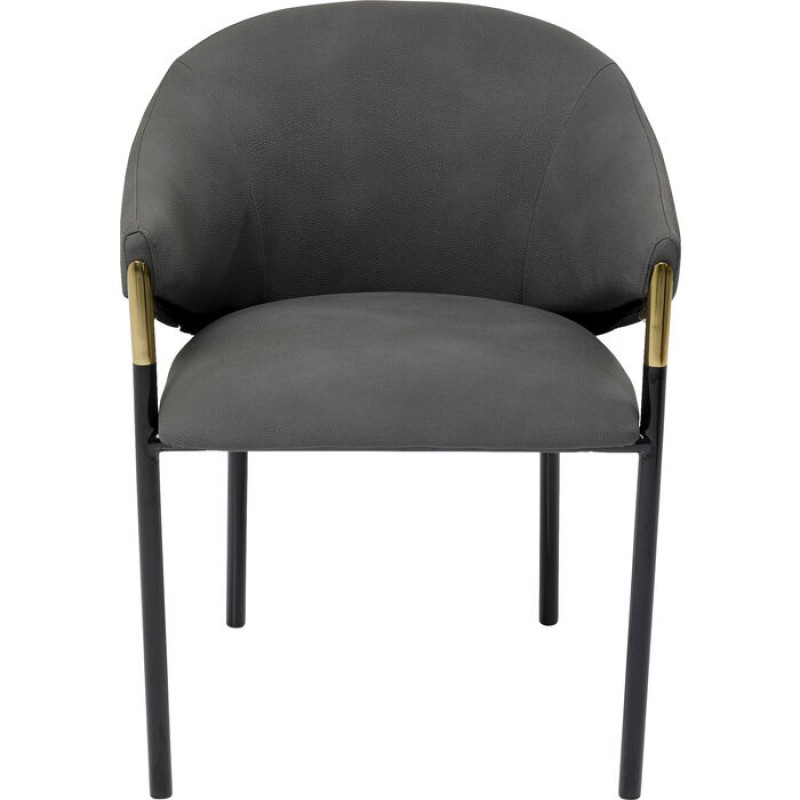 Chair with Armrest Boulevard Grey